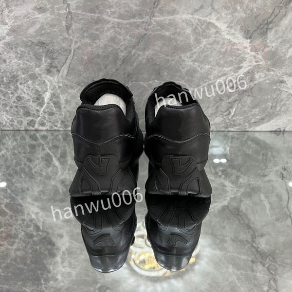 

2023new mens leather quality luxury new fashion and style accessories casual shoes fashion sneake luxury sports shoes men women trainers low, Black