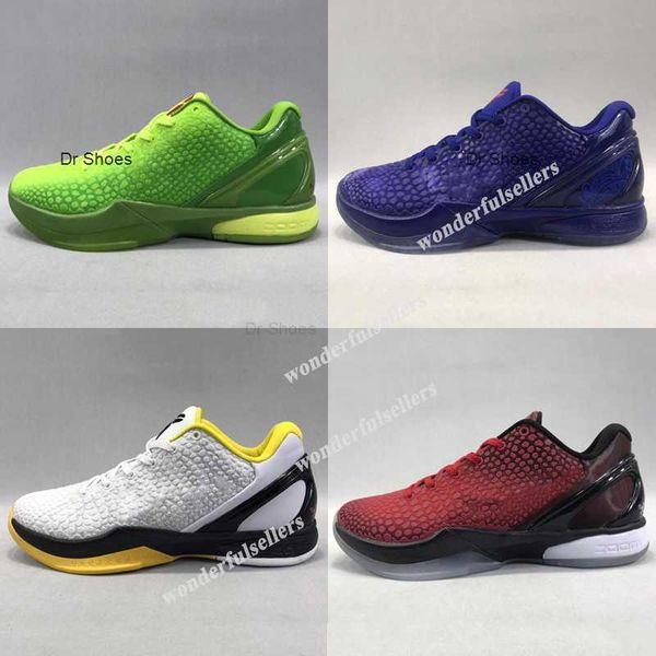 

kb6 black mamba 6 vi basketball shoes zk6 think pink aunt pearl grey blue grinch green bhm easter new zk 6s protro sneakers tennis