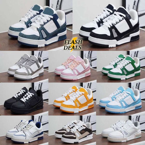 

Designer Sneaker Scasual Shoes for Men Running Trainer Outdoor Trainers Shoe High Quality Platform Shoes Calfskin Leather Abloh Overlays, Beige