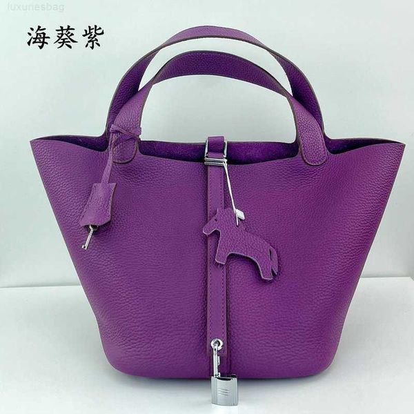 

designer luxury bag cordio togo layer bucket mini cowhide women h family hand lychee grain vegetable basket bagykdxrsek picotin