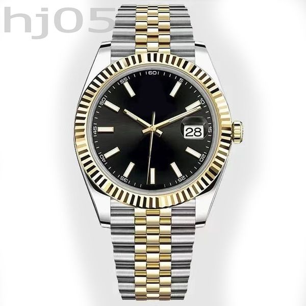 

business mens watch 36mm 41mm automatic watches waterproof simple famous montre homme casual luxury datejust oyster perpetual watch solid co, Slivery;brown