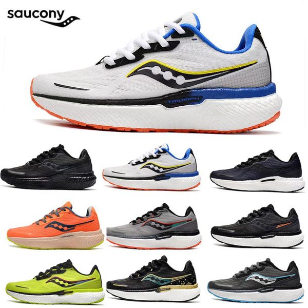 

saucony triumph victory 19 casual shoes running shoes 2023 new lightweight shock absorption breathable sports shoess size 36-44