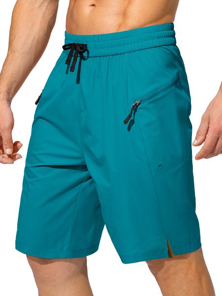 

men's shorts g-class men's drawstring waist partial bottom sports shorts with phone pocket 230404, White;black