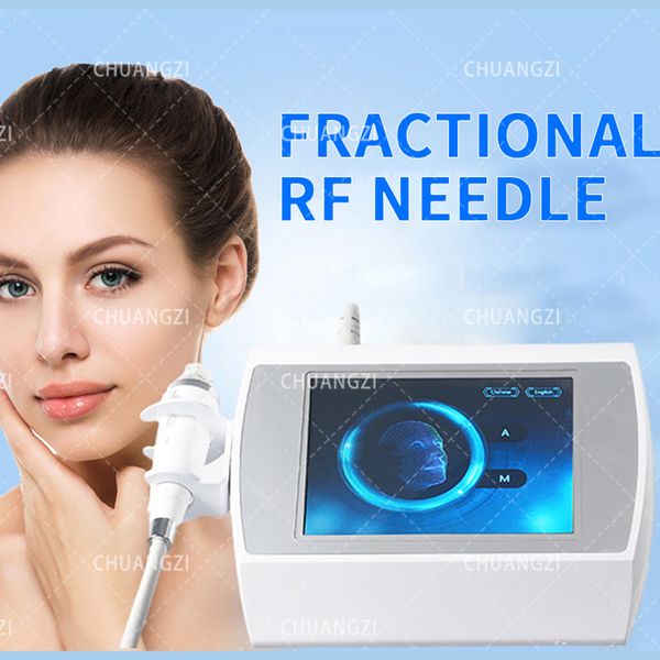 

home beauty instrument portable new rf fractional micro-needle beauty machine anti-acne skin lifting -wrinkle spa equipment
