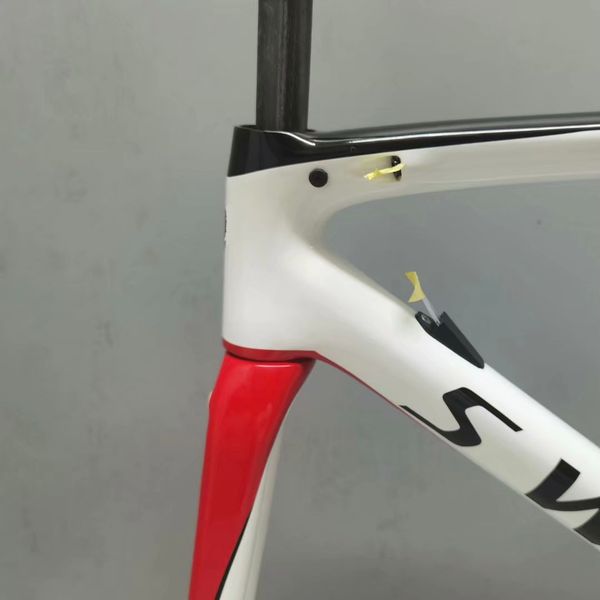 

2023 sl6 carbon road bike frame carbon fiber road bike frame t1100 v brake cycling bicycle racing frameset taiwan