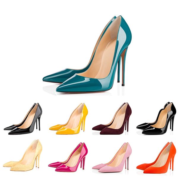

dress shoes for women high heels trainers party wedding triple black nude yellow pink fashion glitter spikes luxury pumps