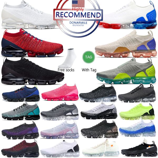

vapores max fly knit mens running shoes 2.0 3.0 grey silver safari leopard print cny black orange iron red cream blue pink night purple wome