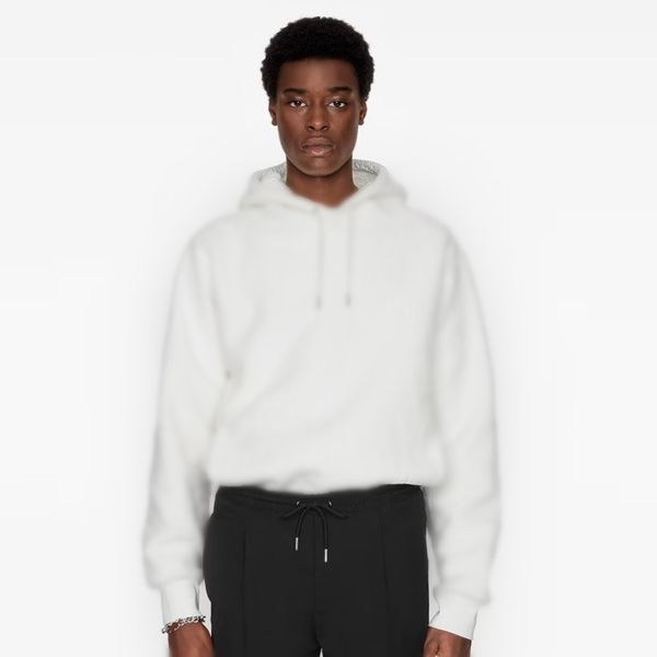 

autumn winter france paris oblique letters hoodies luxury pullover high street men women fashion fleece hooded towel sweatshirt, Black