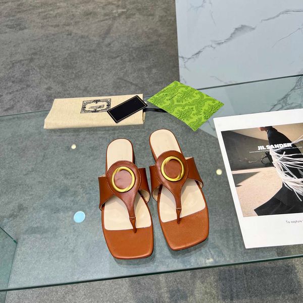 

2023 women's shoes non-slip sandals flat leather sandals hollow shoes metal buckle summer vacation outdoor travel beach rubber sole sli, Black