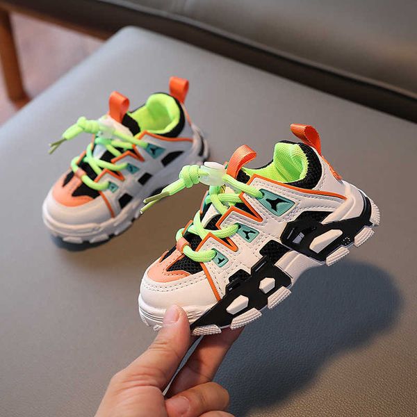 

athletic outdoor cozulma autumn children sports shoes for boys fashion sneakers 1-6 years girls outdoor casual shoes kids running shoes 21-3, Black