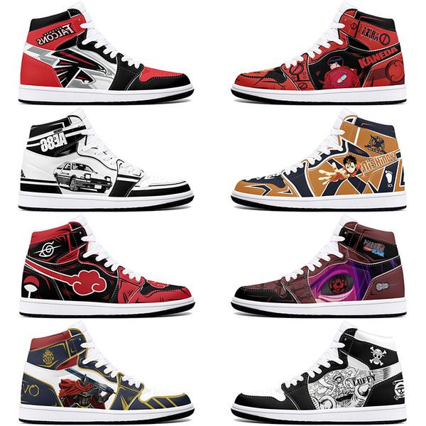 

New diy classics customized shoes sports basketball shoes 1s men women antiskid damping anime Versatile fashion customized figure sneakers 369967