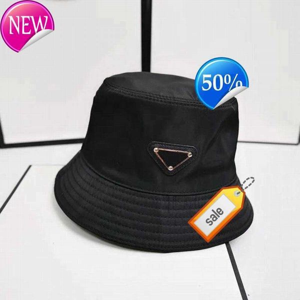 

beltPra Man Bucket Hat Mens Cap Womens Designer Trucker Hats Mens Triangle Badge Beanie Wide Brim Hats Casquettes Unisex Outdoor Casual Fashion Caps Beach Caps2cq, Brown