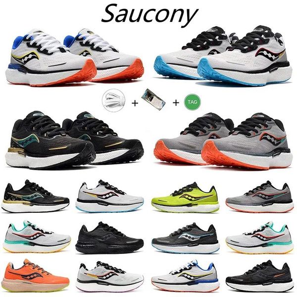 

saucony triumph 19 running shoes for men women tokyo amulet sauconys triumphs white black orange volt pink outdoor trainers athletic sneaker