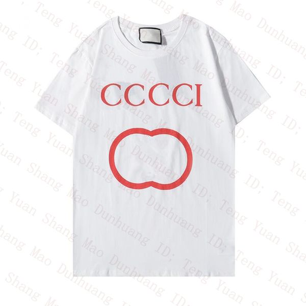 

mens t shirt mens shirts designers shirt same outdoor pure cotton t shirt printed round neck short-sleeved casual sports shirt luxury couple, White;black