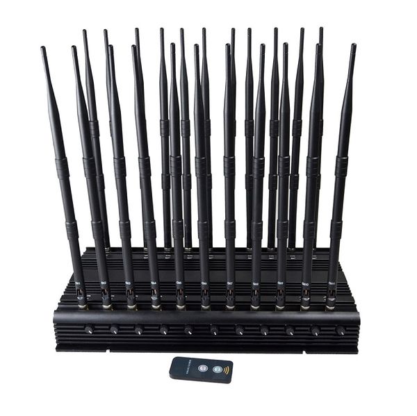 

powerful desk22 antennas signal jamm er for block ing all cellphone gps wifi bluetooth uhf/vhf 315mhz 433mhz 868mhz lojack gsm 2g 3g 4g 5g s