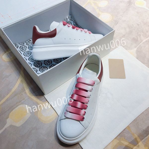 

brand men women designer casual shoes real leather classic plaid trainers stripes shoe fashion trainer for man woman color sneakers, Black