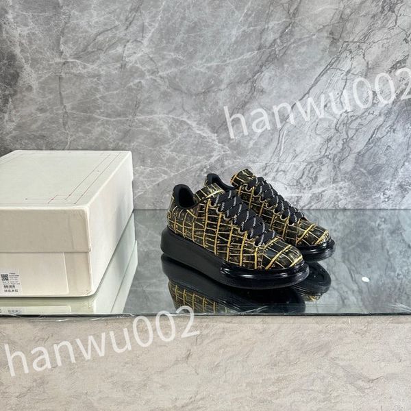 

2023 ceiling retro designer high casual shoes men classic sneakers leather comfort outdoor trainers, Black