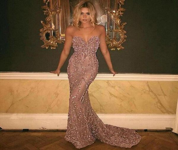 

2022 bling sequins long evening dresses sweetheart prom formal dress women party gowns vestidos de noiva robe de soiree3684011, Black;red