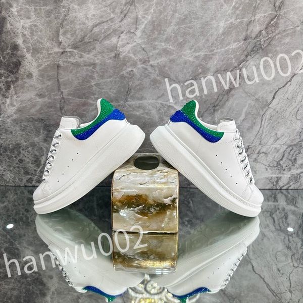 

2023 excellent designer sneakers men women casual shoes trainers luxury calfskin sneaker fashion platform solid heighten shoe, Black