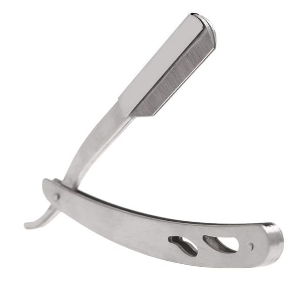 

men039s manual shaver safety barber razors edge stainless steel folding hair beard moustache shaving knife9485343