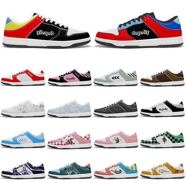 

custom clean comfortable Glossy Diy shoes mens womens beautiful outdoor sneakers sports trainers JY-A112