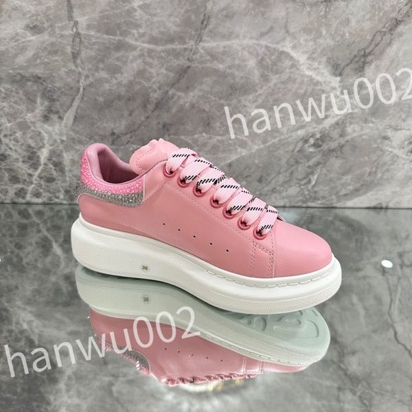 

2023 new men's casual shoes genuine leather thick shoes for women male sneakers men sneaker, Black