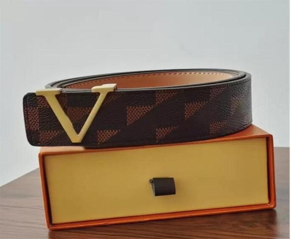 

v belt classic old flower black flower big brand letter smooth buckle pants belt highgrade first layer cowhide belt 5359616, Black;brown