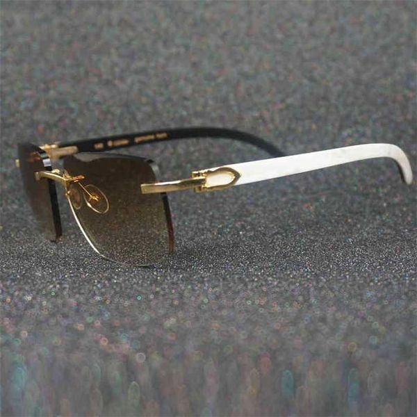 

2023 designer glasses new men white black buffalo horn midsightedness sunglasses reading for women glasses male sunnies