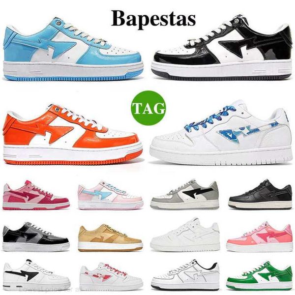 

casual shoes sk8 men women bapesta shoe a bapestas sta low abc camo stars white green beige sude red black ge sax mens trainers plateforme