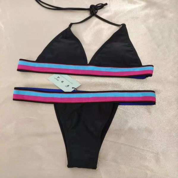 

fashion piink black womens bikinis sets bathing suit women swimwear breathable ladies swim swimsuits costume9177364