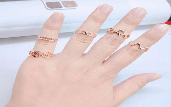 

whole fashion rhinestone rings jewelry for men women wedding engagement party gifts mix gold sier color 17mm20mm drop deliver8381320, Golden;silver