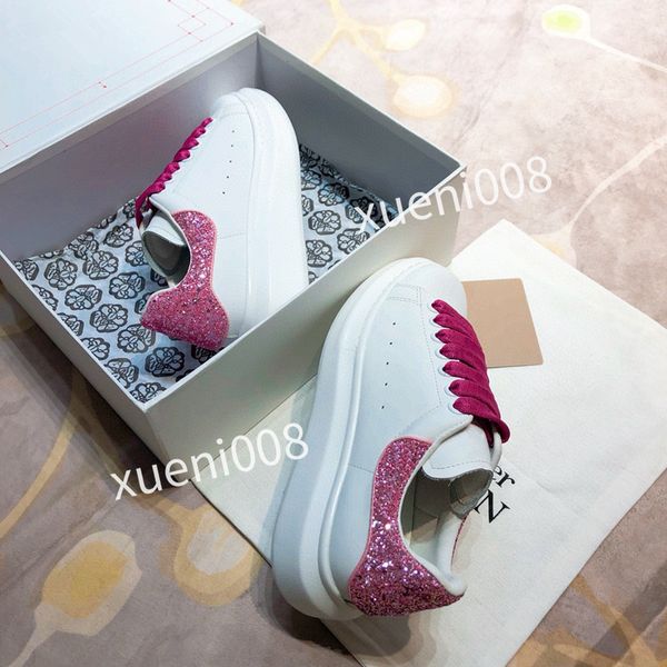 

new brand womens casual shoes designer women travel leather lace-up sneaker fashion running trainers letters woman shoe flat printed gym sne, Red;white
