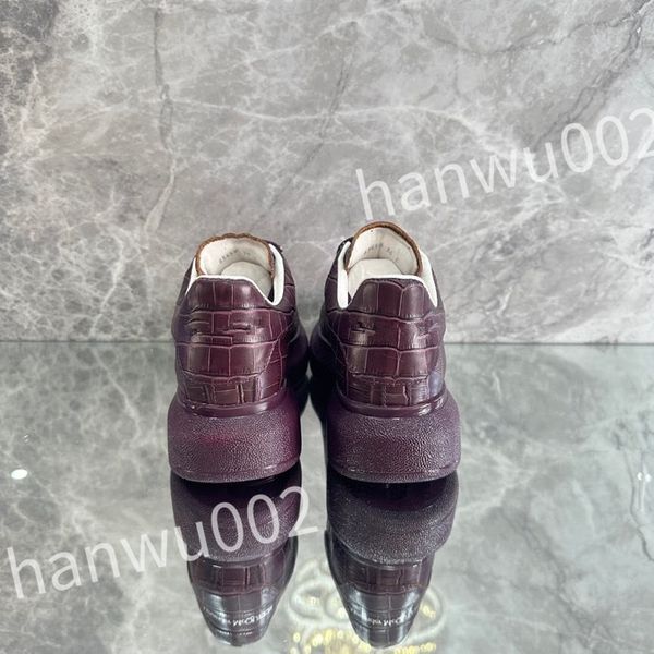 

luxury ceiling retro designer high casual shoes men classic sneakers leather comfort outdoor trainers, Black