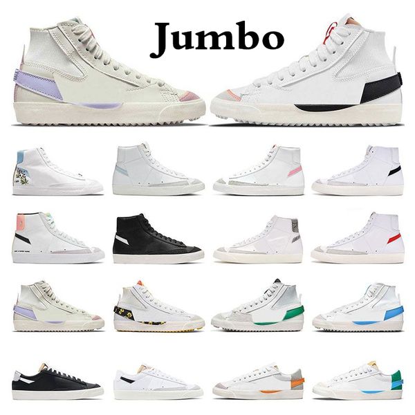 

blazer mid 77 vintage white black running shoes for men women blazers jumbo lucid green platform mens trainers designer sneakers