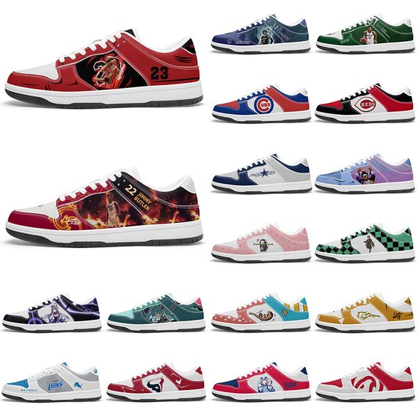 

custom beautiful fashionable Glossy Diy shoes mens womens clean fashion outdoor sneakers sports trainers JY-A147