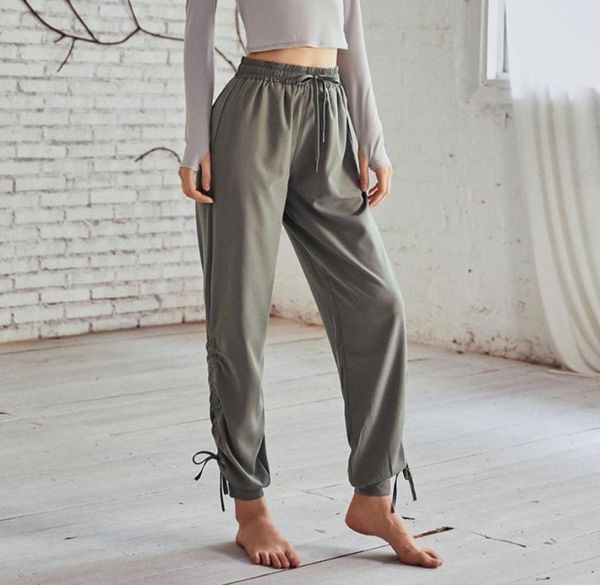

relaxed sensation dance studio pant women joggers travel outdoor running trousers loose continuous drawcord fitness yoga pants z111757225