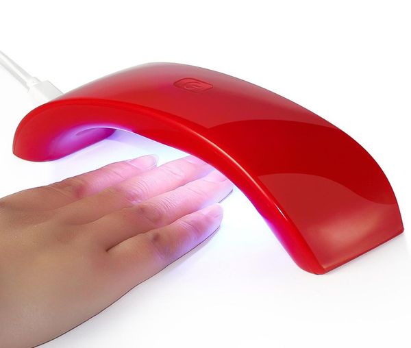 

12w quickdry led uv nail dryer portable mini rainbow shaped usb led lamp nail dryer curing for uv gel3957434