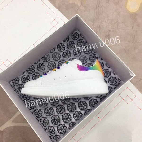 

mens designer casual shoes real leather classic plaid trainers stripes shoe fashion trainer for man woman color sneakers, Black