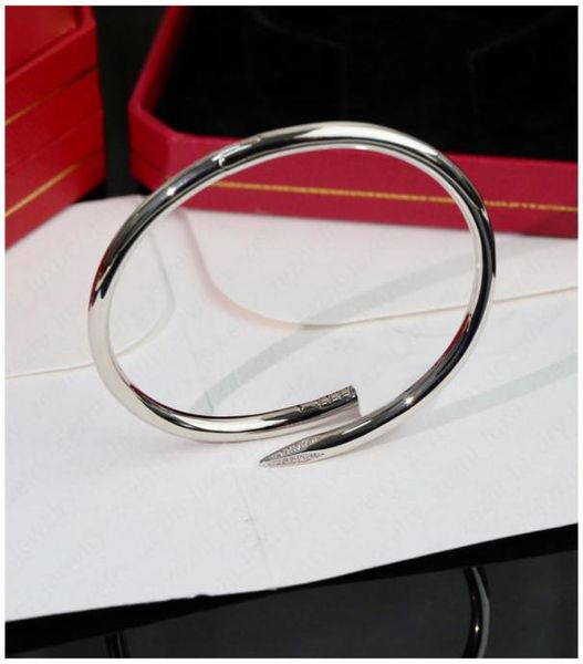 

nail bracelet carti bracelets silver bangle for men mens silver braclets armbands bangles braclet pulsera hombre personalizada bra1297959, Black