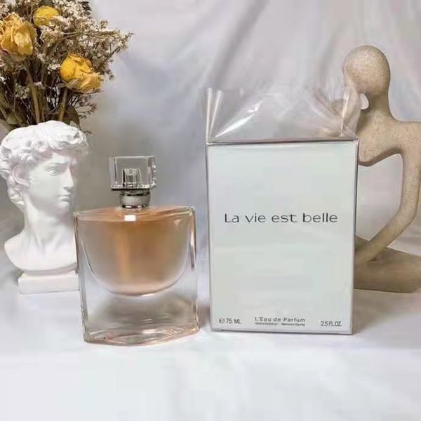

Perfume For Women La vie est belle Brand Anti-Perspirant Deodorant 75 ML EDP Spray Natural Ladies Cologne 2.5 FL.OZ EAU DE PARFUM Long Lasting Scent Fragrance For Gift
