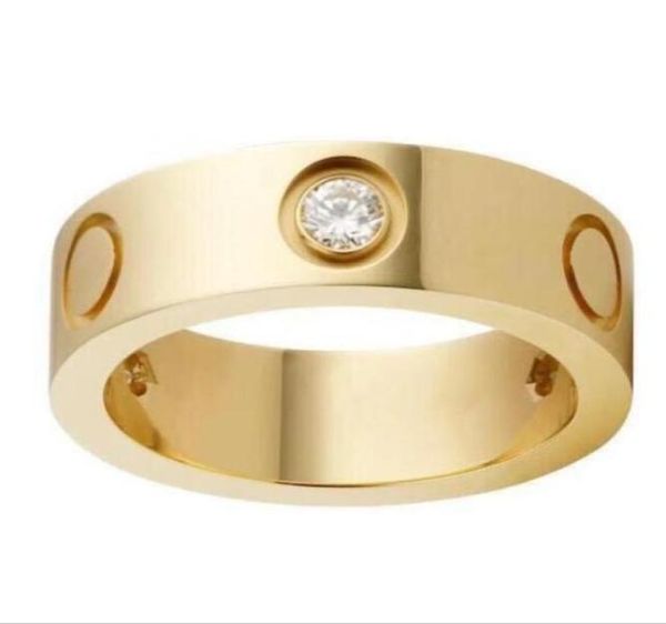 

2022 designer stainless steel band rings fashion jewelry men039s wedding promise ring women039s gifts5981565, Silver