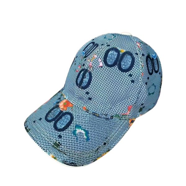 

designer baseball hat woman caps letter embroidery sun cap fashion leisure hat embroidered washed mens outdoors sports sunscreen ball hats, Blue;gray
