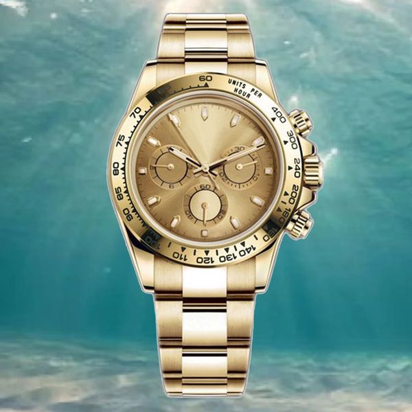 

mens watch automatic mechanical montre 7750 4130 relojes 40mm 904l stainless steel strap sapphire luminous sports endurance fashion luxury watch dhgates with box, Dt17