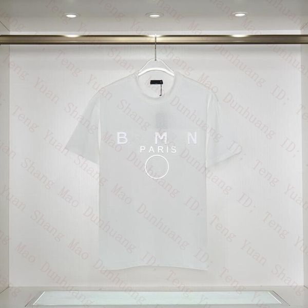 

2023 new designer of luxury men's t-shirt quality letter cotton tee short sleeve summer tide men and women t shirt size s-xxxl g1230, White;black