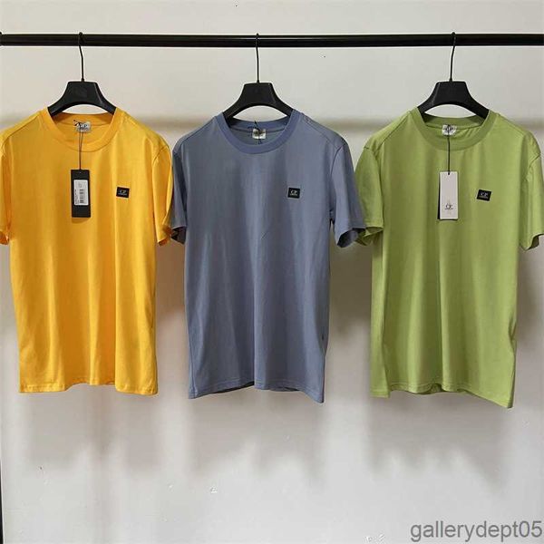 

mens tshirts summer cp tshirts pure cotton crewneck short sleeve t young students simple loose half solid color tshirt 230324, White;black