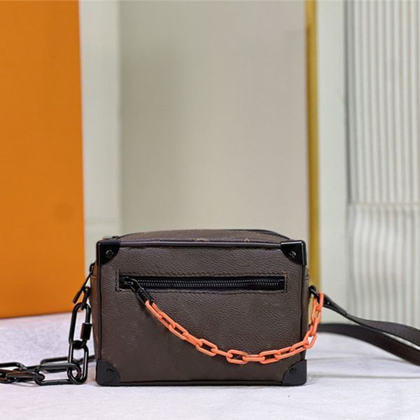

designer bags luxury soft trunk mini shoulder bag leather brown m44480 women shoulder bags g