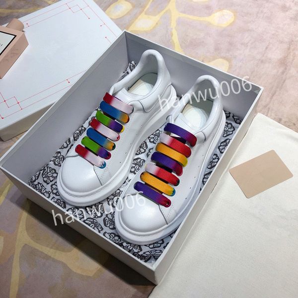 

2023new brand men women designer casual shoes real leather classic plaid trainers stripes shoe fashion trainer for man woman color sneakers, Black