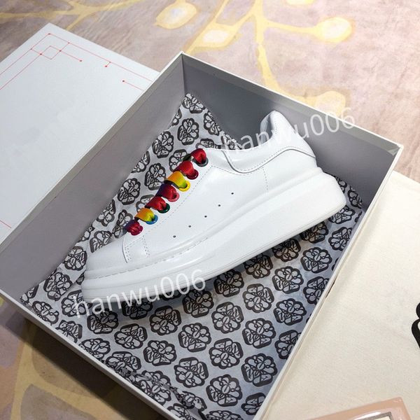 

2023brand men designer casual shoes real leather classic plaid trainers stripes shoe fashion trainer for man woman color sneakers, Black