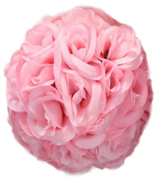 

15cm artificial silk rose pomander flower balls wedding party bouquet home decoration ornament kissing ball hop1172839