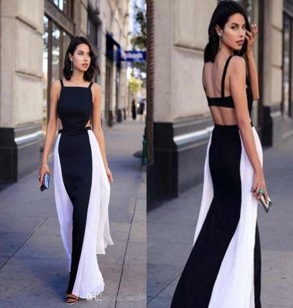

2021 aline prom dresses formal floor length chiffon evening dress plus size custom made party gowns6463753, Black